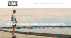 Desktop Screenshot of electriclongboards.net